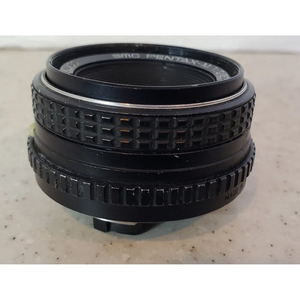 Vintage SMC Pentax-M 50mm f/2 Manual Focus Lens Asahi Optical K Mount Japan